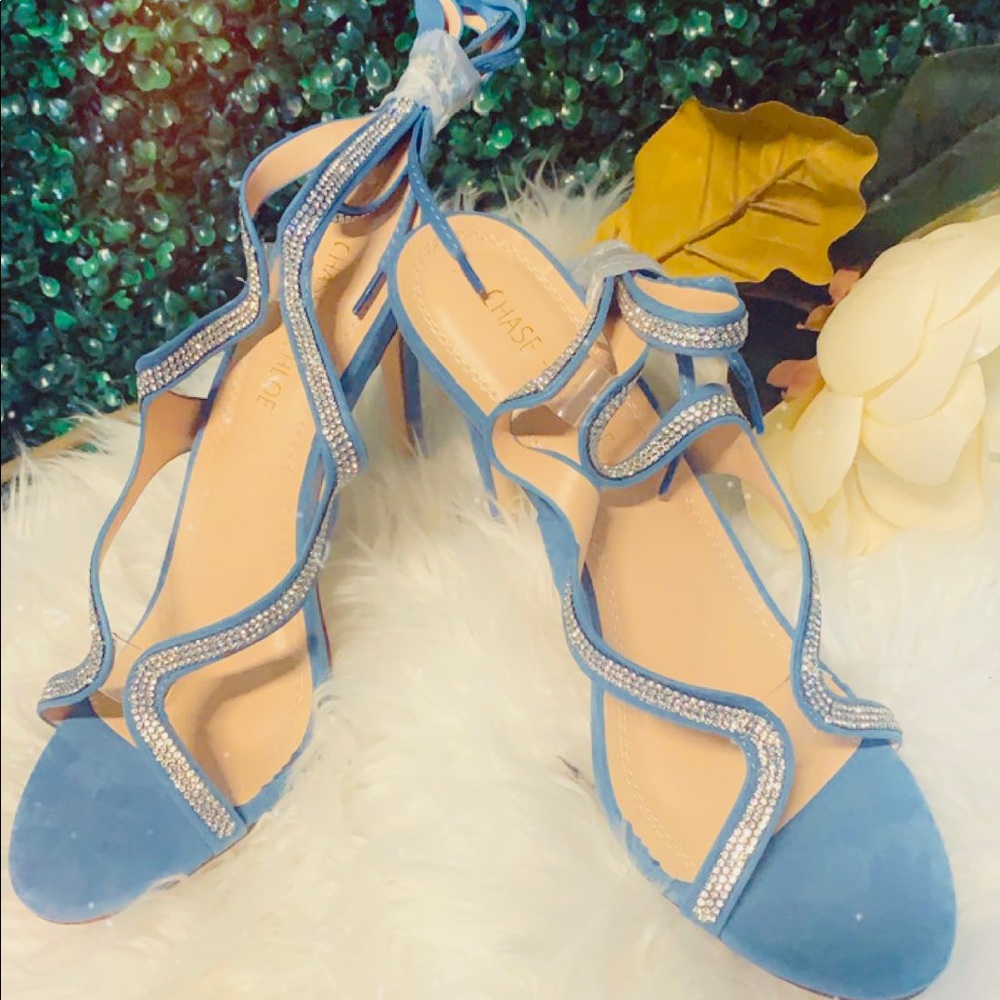 Rapunzel — suede stiletto heel